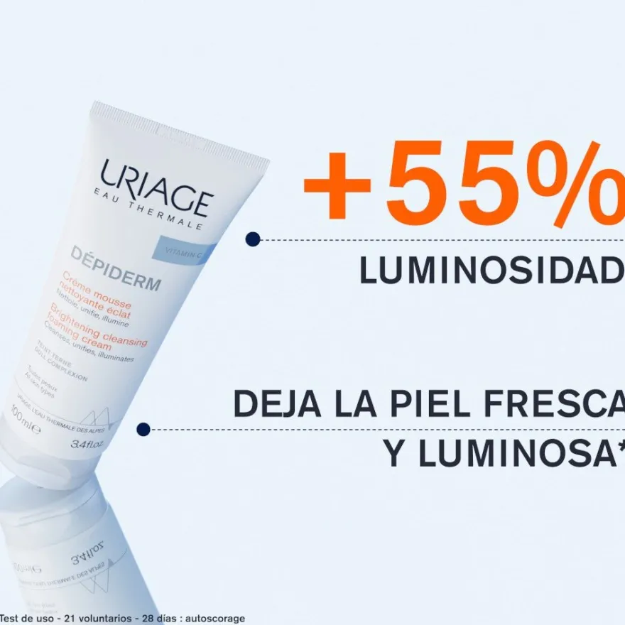 Uriage Dépiderm Espuma Limpiadora Iluminadora 100ml