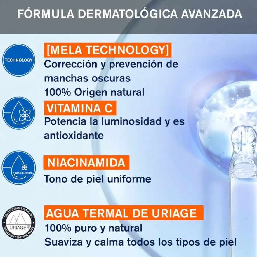 Uriage Dépiderm Espuma Limpiadora Iluminadora 100ml