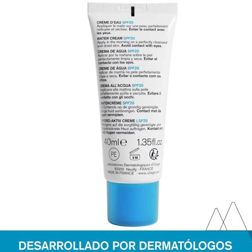 URIAGE Eau Thermale Crema de Agua SPF20 40 ml