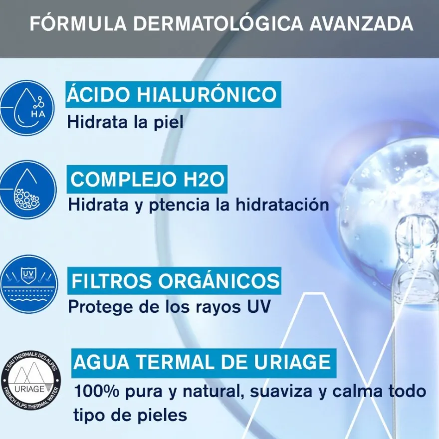 URIAGE Eau Thermale Crema de Agua SPF20 40 ml