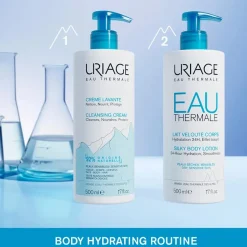 Uriage Eau Thermale Loción Corporal Hidratante Karité y Ácido Hialurónico 500 ml