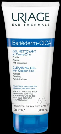 Uriage Gel Limpiador Cica Bariéderm 200ml