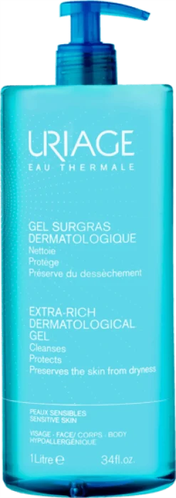 Uriage Gel Surgras Líquido Dermatológico 1 L