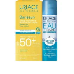 Uriage Solar Facial Lote Crema y Spray Hidratante 50ml + 50ml
