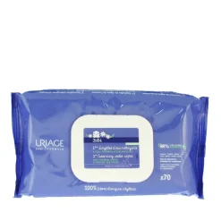 Uriage Toallitas Limpiadoras Bebé 70 ud