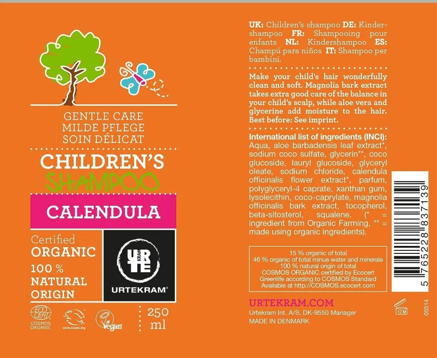Urtekram Champú Niños 250 ml