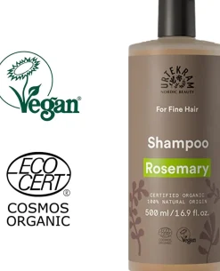 Urtekram Champú Romero Cabello Fino 500 ml