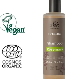 Urtekram Champú Romero Cabello Fino 250 ml