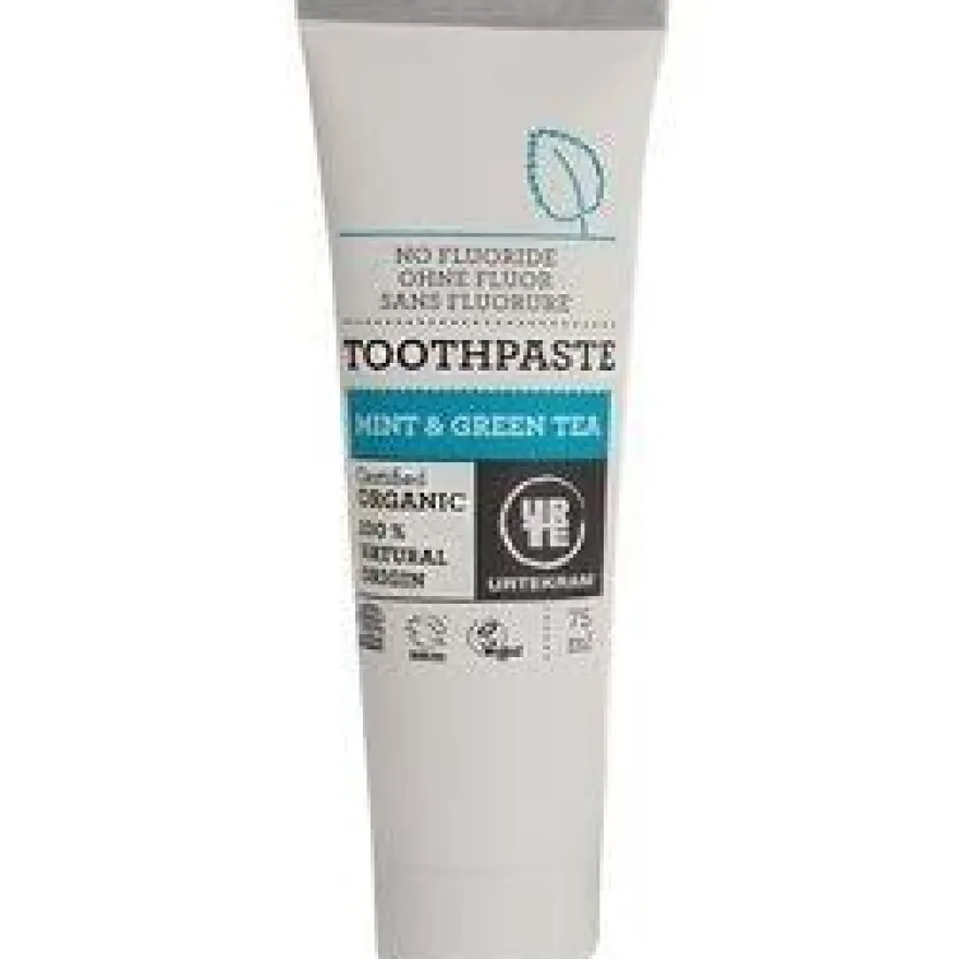 Urtekram Dentífrico Menta y Té Verde 75 ml