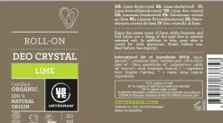 Urtekram Desodorante Roll-On Lima 50 ml