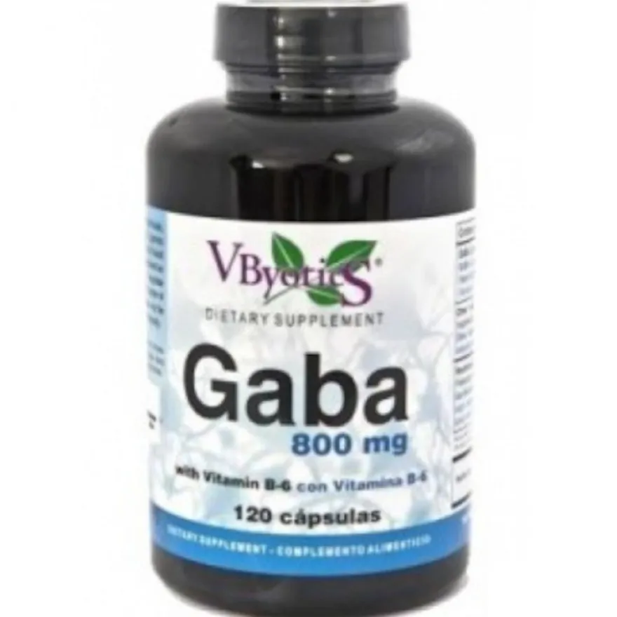 Vbyotics Gaba 800 mg 120 Cápsulas