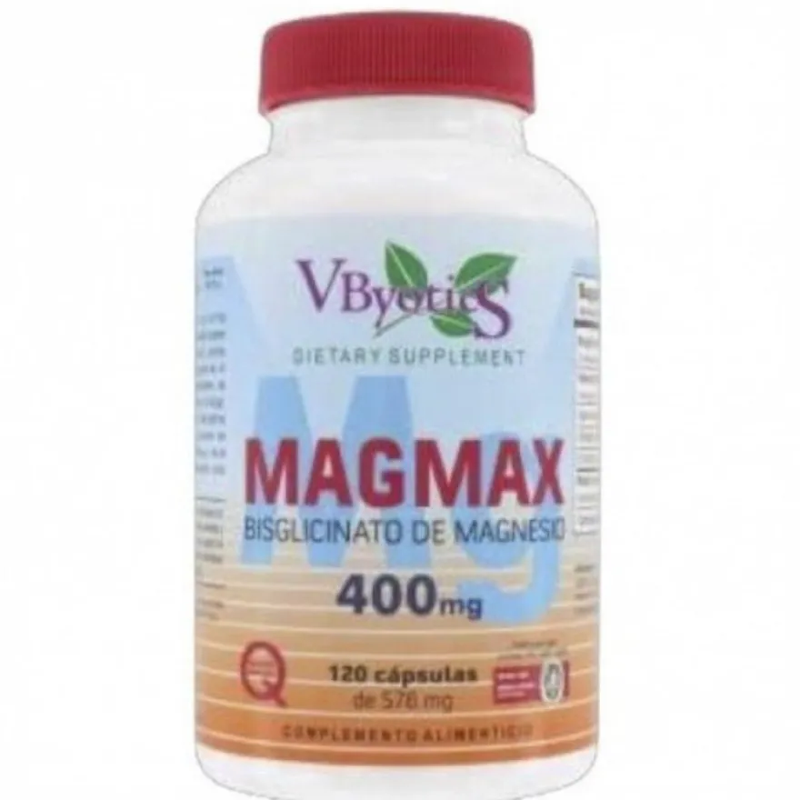 Vbyotics Magmax Biglicinato 120 Cápsulas