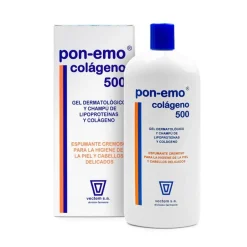 Vectem Pon-Emo Colágeno Gel-Champú Piel y Cabellos Delicados 500ml