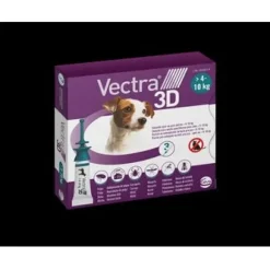 Vectra 3D Pipetas Antiparasitarias para Perros 4- 10 kg 3 Pipetas