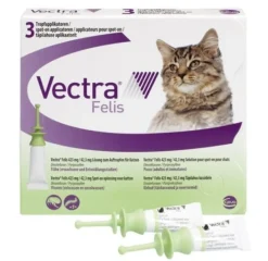 Vectra Felis Pipetas Antiparasitarias para Gatos 0,6 10 Kg 3un