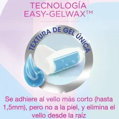 VEET Bandas de Cera Depilatorias Faciales Piel Sensible 40 uds