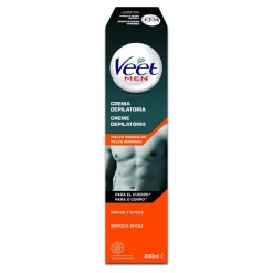VEET Men Crema Depilatoria Pieles Normales Cuerpo 200ml