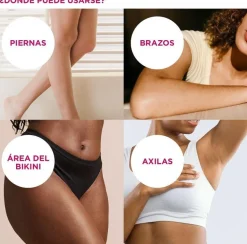 VEET Pure Bandas de Cera Fría Depilatoria área Bikini Piel Sensible 16 tiras