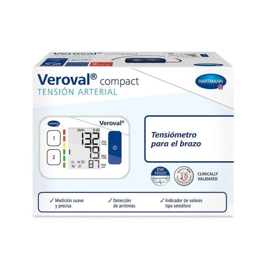 VEROVAL Compact Tensiómetro para el Brazo Hartmann