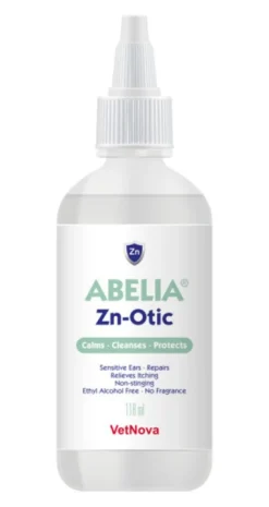 Vetnova Abelia Zn-Otic Limpiador de Oídos 118ml