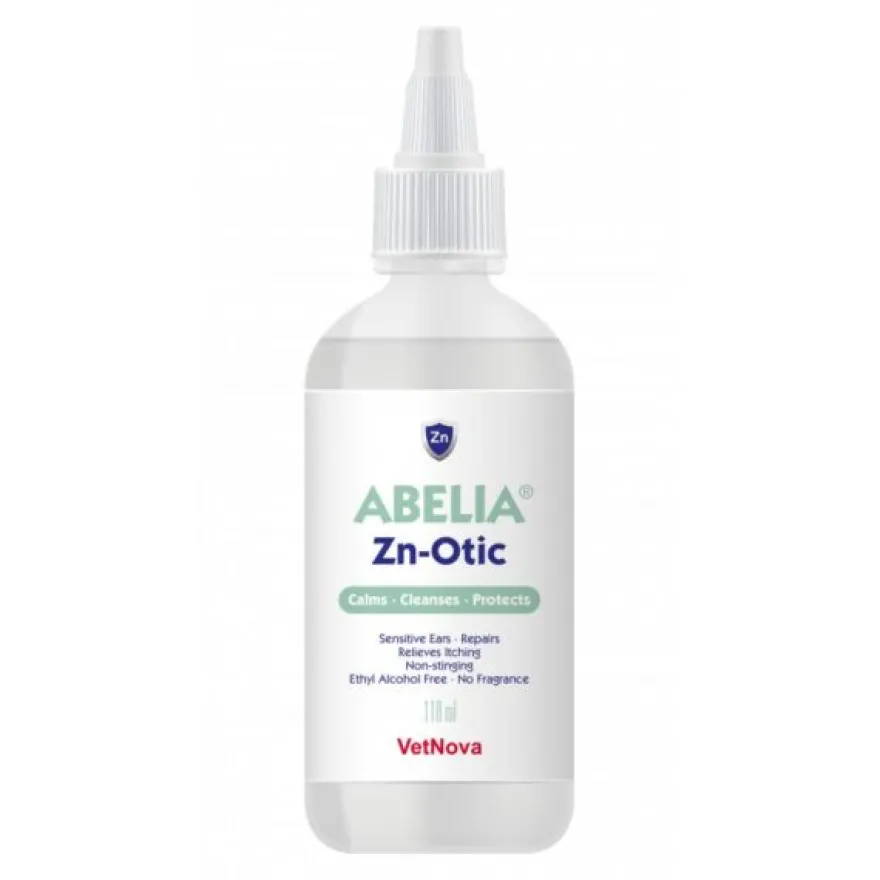 Vetnova Abelia Zn-Otic Limpiador de Oídos 118ml