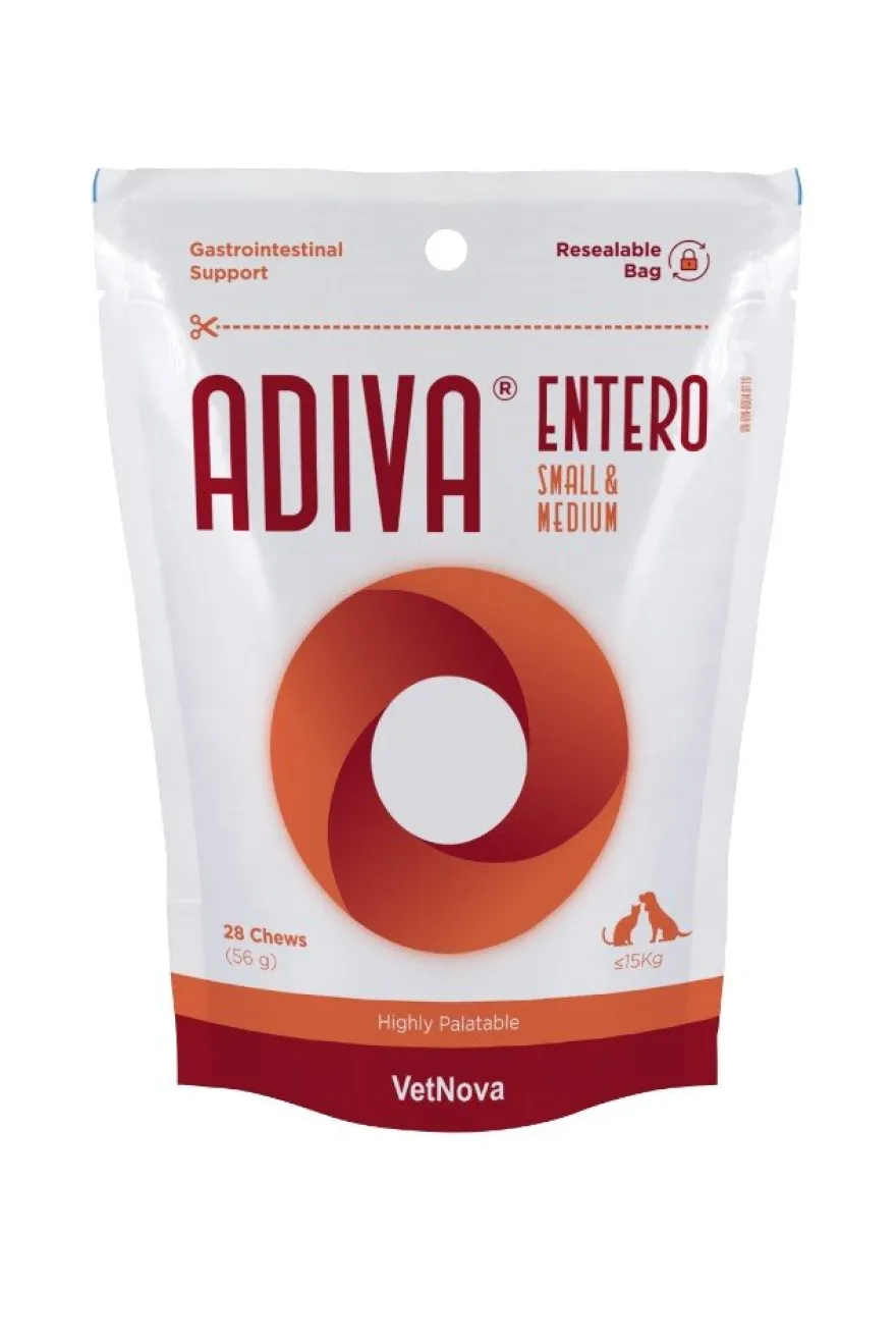 Vetnova Adiva Entero Comprimidos 28 chews