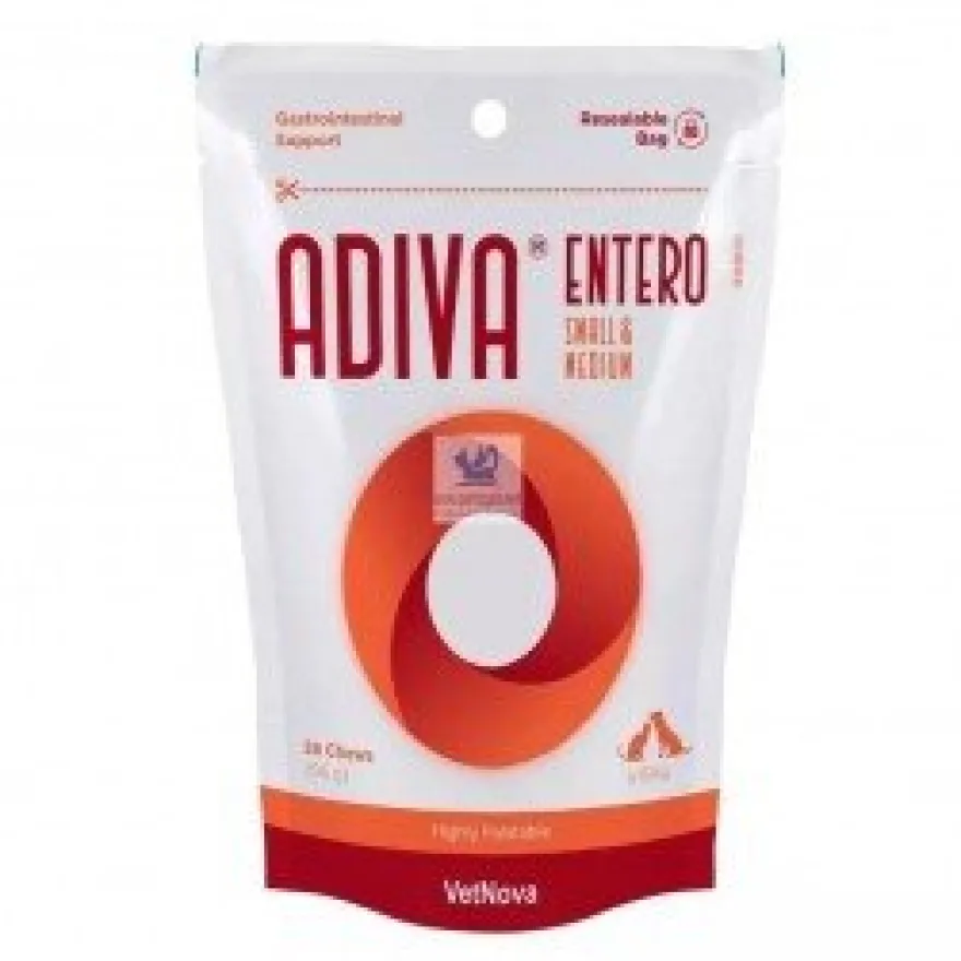 Vetnova Adiva Entero Comprimidos 28 chews