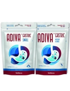 Vetnova Adiva Gastric Chews para Mascotas Pequeñas 30 ud