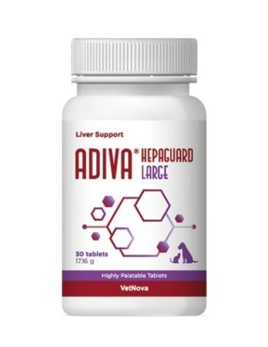 Vetnova Adiva Hepaguard Comprimidos 30 ud