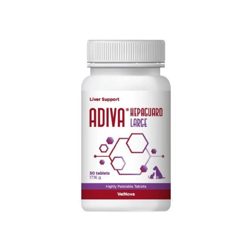 Vetnova Adiva Hepaguard Comprimidos 30 ud