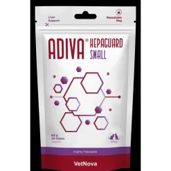 Vetnova Adiva Hepaguard Small Suplemento Hepático 1 ud