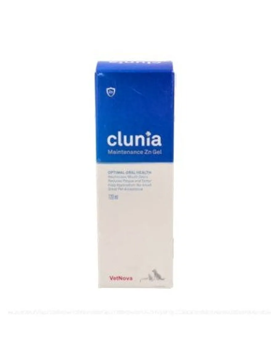Vetnova Clunia® Zn Gel Oral Mucoadhesivo 120ml