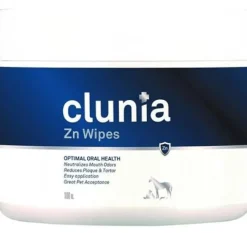 Vetnova Clunia Zn Toallitas de Higiene Bucodental 100 ud