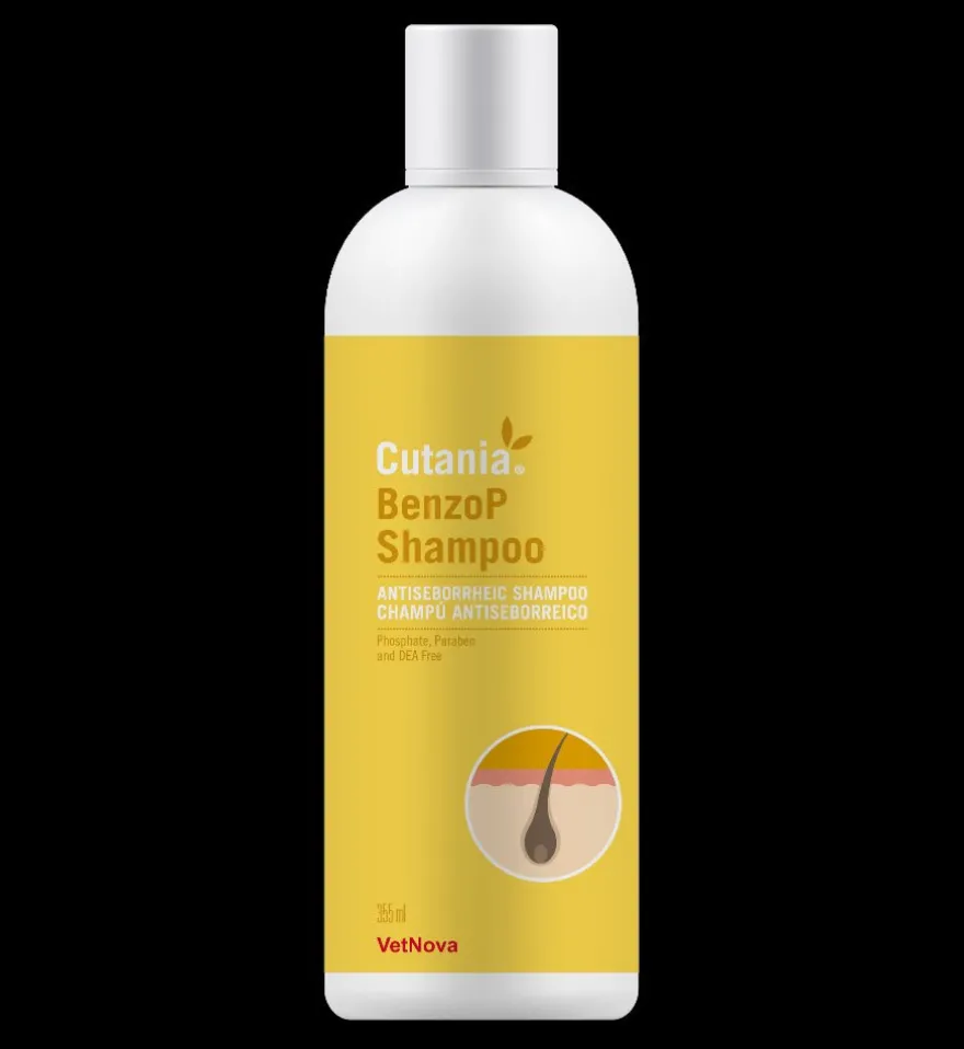 Vetnova Cutania BenzoP Champú 355ml