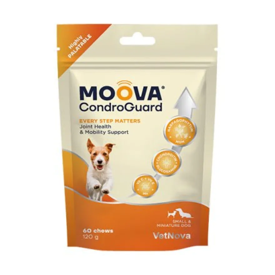 Vetnova Moova CondroGuard Chews para Perros Pequeños 60 ud