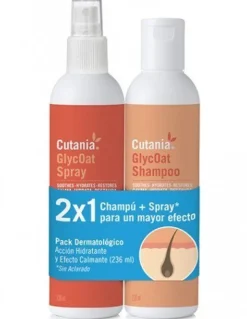 Vetnova Pack Cutania Glycoat Champú y Spray 236ml + 236ml