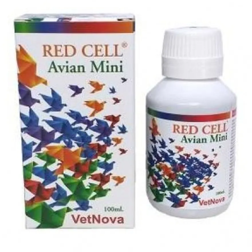 Vetnova Red Cell Avian Mini Suplemento Líquido 100ml