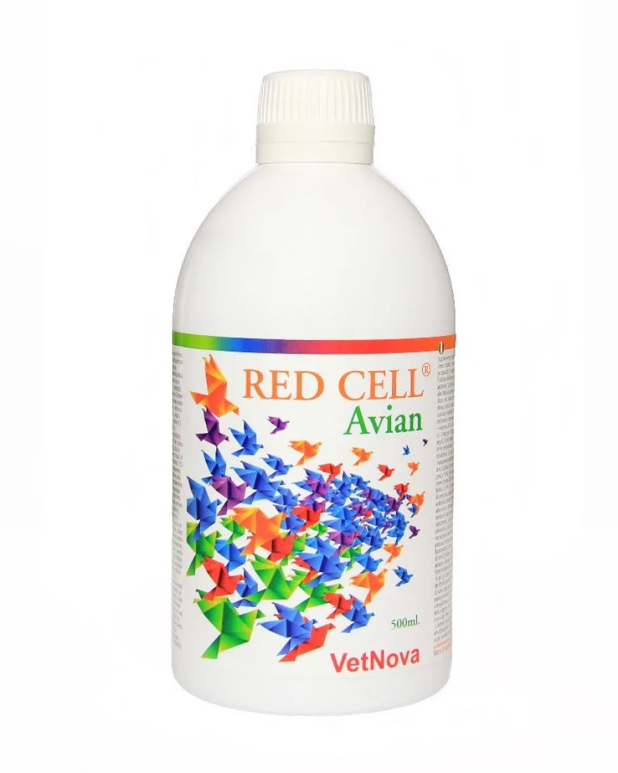 Vetnova Red Cell Avian Suplemento Líquido 500ml
