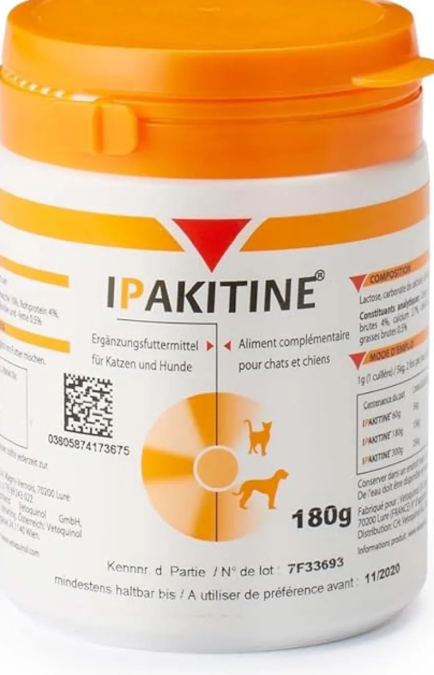 Vetoquinol Ipakitine Complemento Alimenticio en Polvo 180g