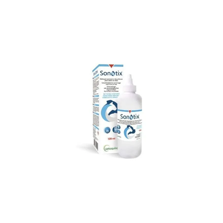Vetoquinol Sonotix Limpiador Auricular Loción 120ml