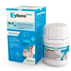 Vetoquinol Zylkene Plus Complemento Alimenticio para Perros y Gatos 30 cápsulas