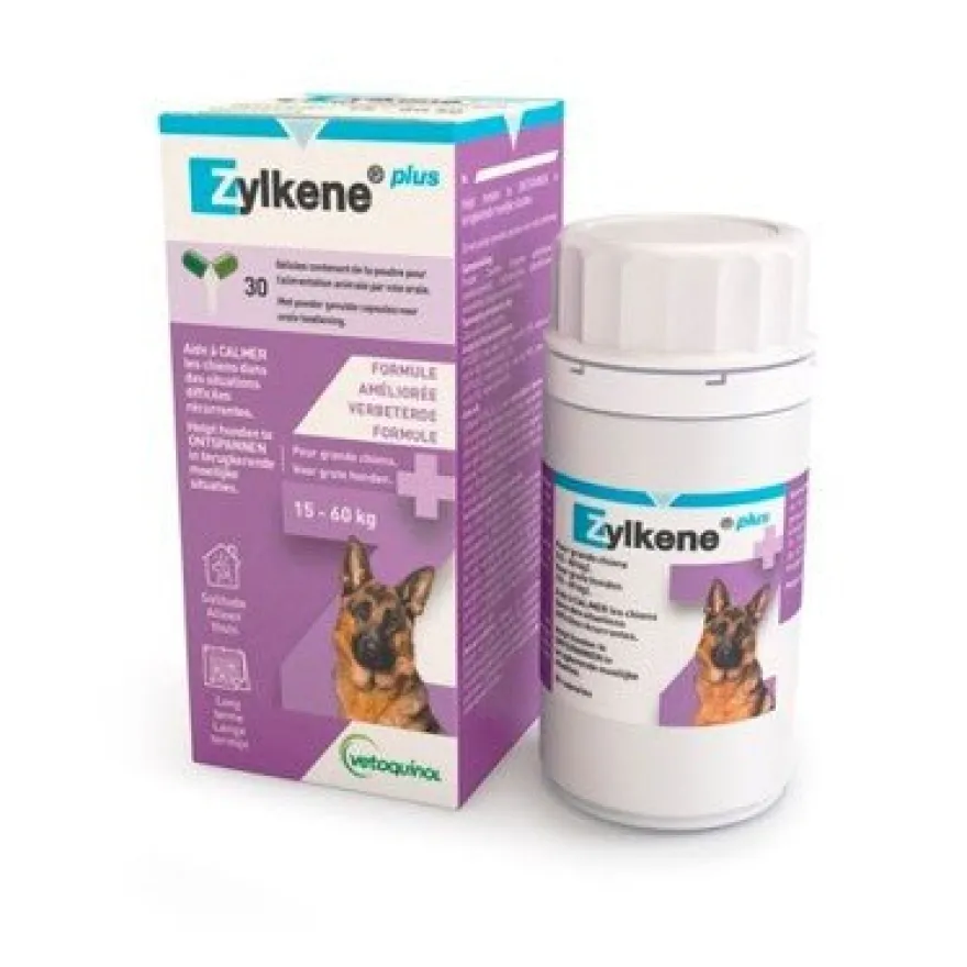 Vetoquinol Zylkene Plus Cápsulas Calmantes 30 unid