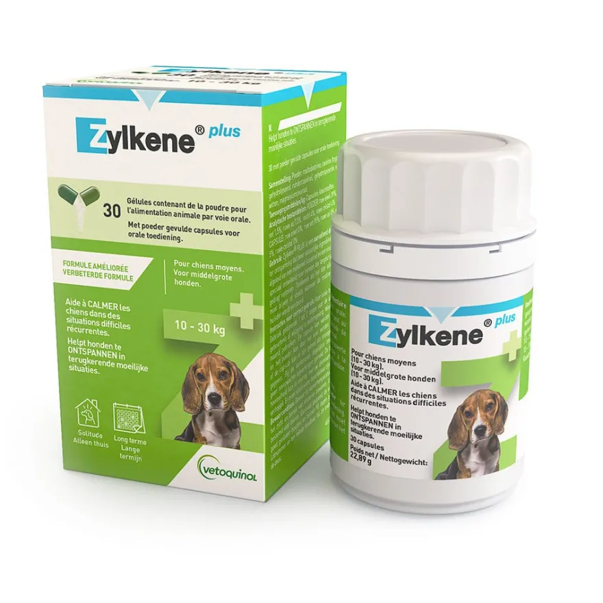 Vetoquinol Zylkene Plus Cápsulas 30 ud