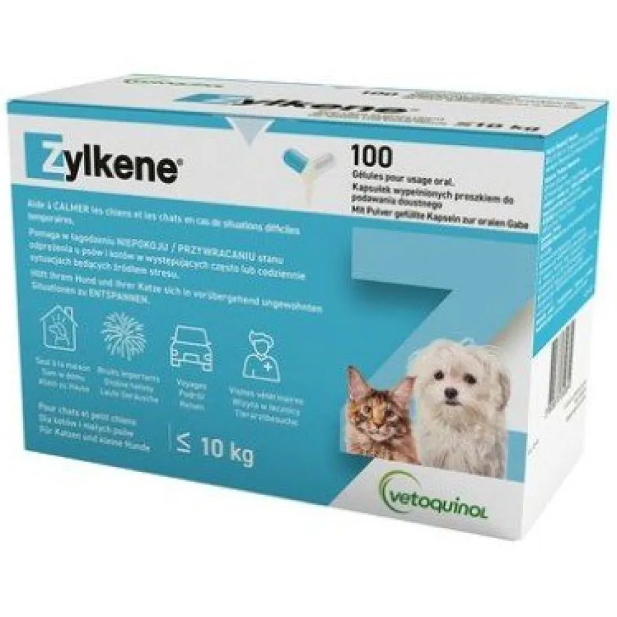Vetoquinol Zylkene Suplemento Cápsulas 100 ud
