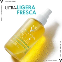 VICHY Capital Soleil Agua de Protección Solar Hidratante Spf50 (200ml)