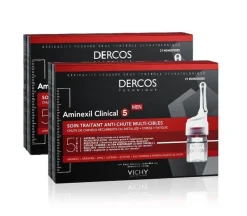 VICHY Dercos Aminexil Clinical 5 Hombre DUPLO 2x21 Monodosis