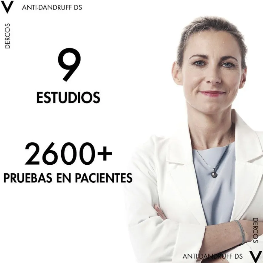 VICHY Dercos Champú Anticaspa Cabello Seco 390ml