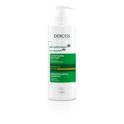 VICHY Dercos Champú Anticaspa Cabello Seco 390ml + Recarga 390ml
