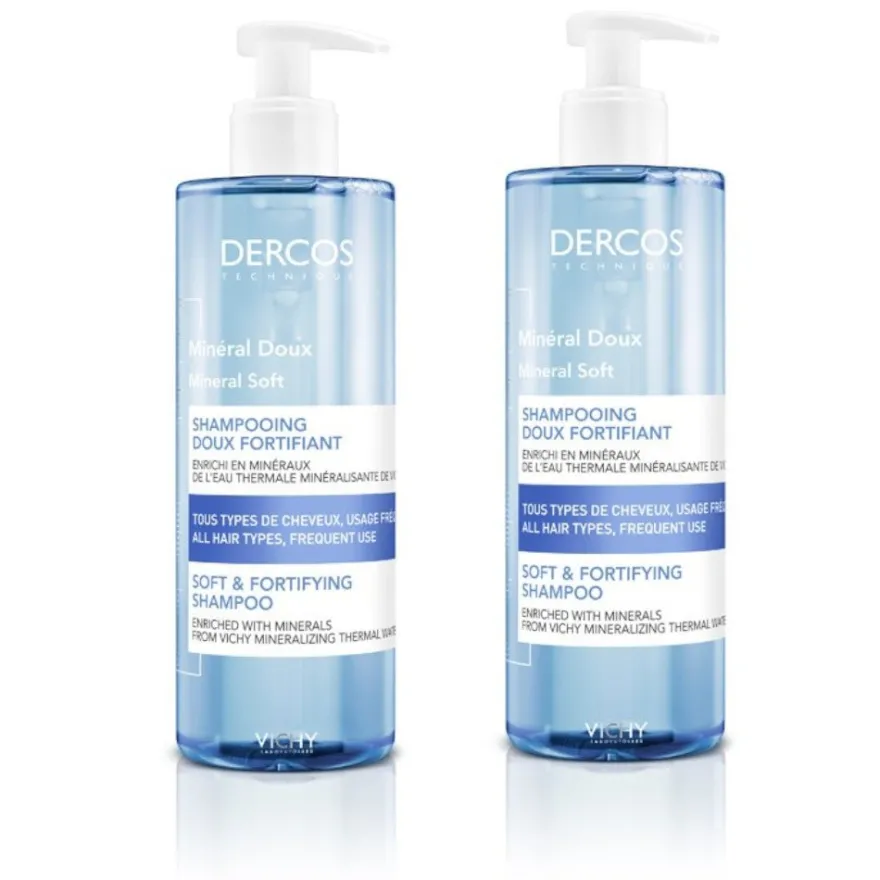 Vichy Dercos Champú Mineral Duplo 2x400ml