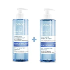 VICHY Dercos Champú Mineral Uso Frecuente DUPLO 2x400ml